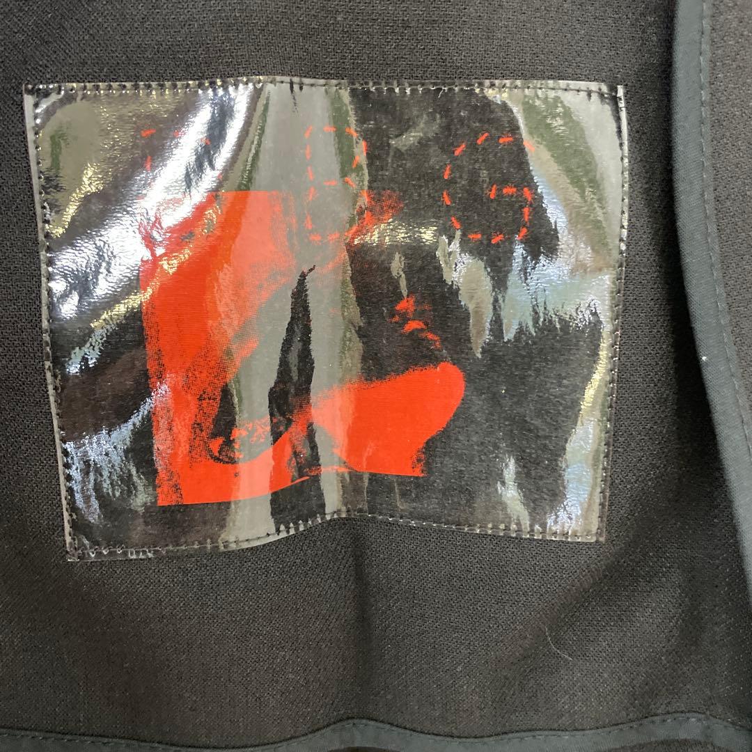 【新品未使用品】ディーゼルブラックゴールド　チェスターコート　銀ボタン