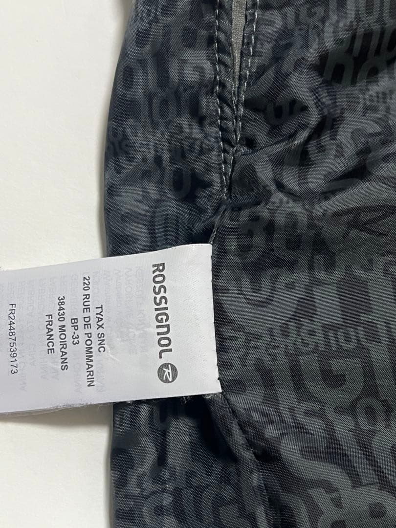 ★1回のみ使用 ROSSIGNOL スキーパンツ チャコール色