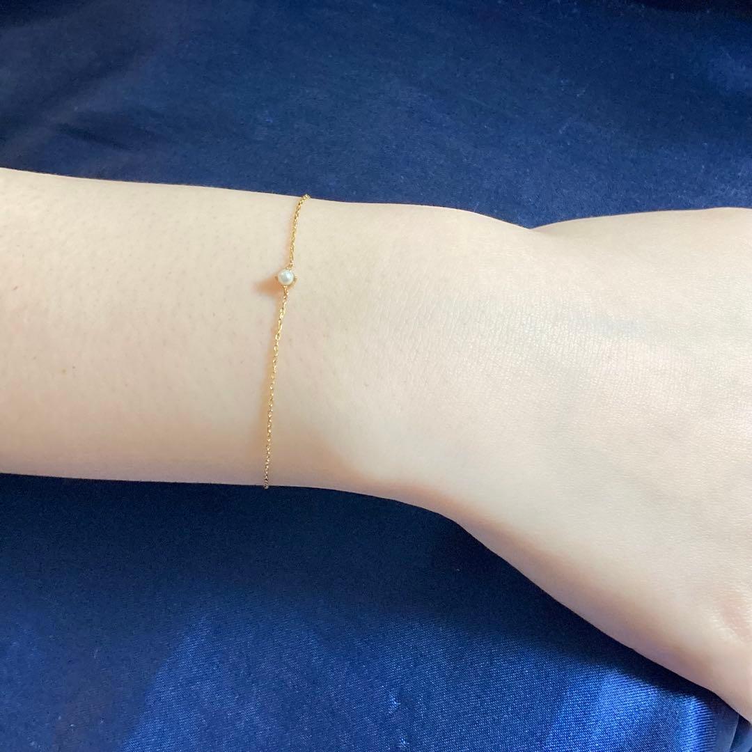 【ete エテ】　K18 アコヤパール ブレスレット