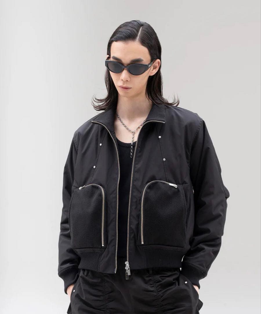 【即完】jent louis ジェントルイス MA-1 jacket