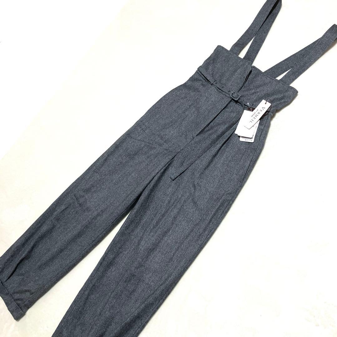 新品❣️ VERMEIL par iena イエナ ライトフラノサロペット ウール