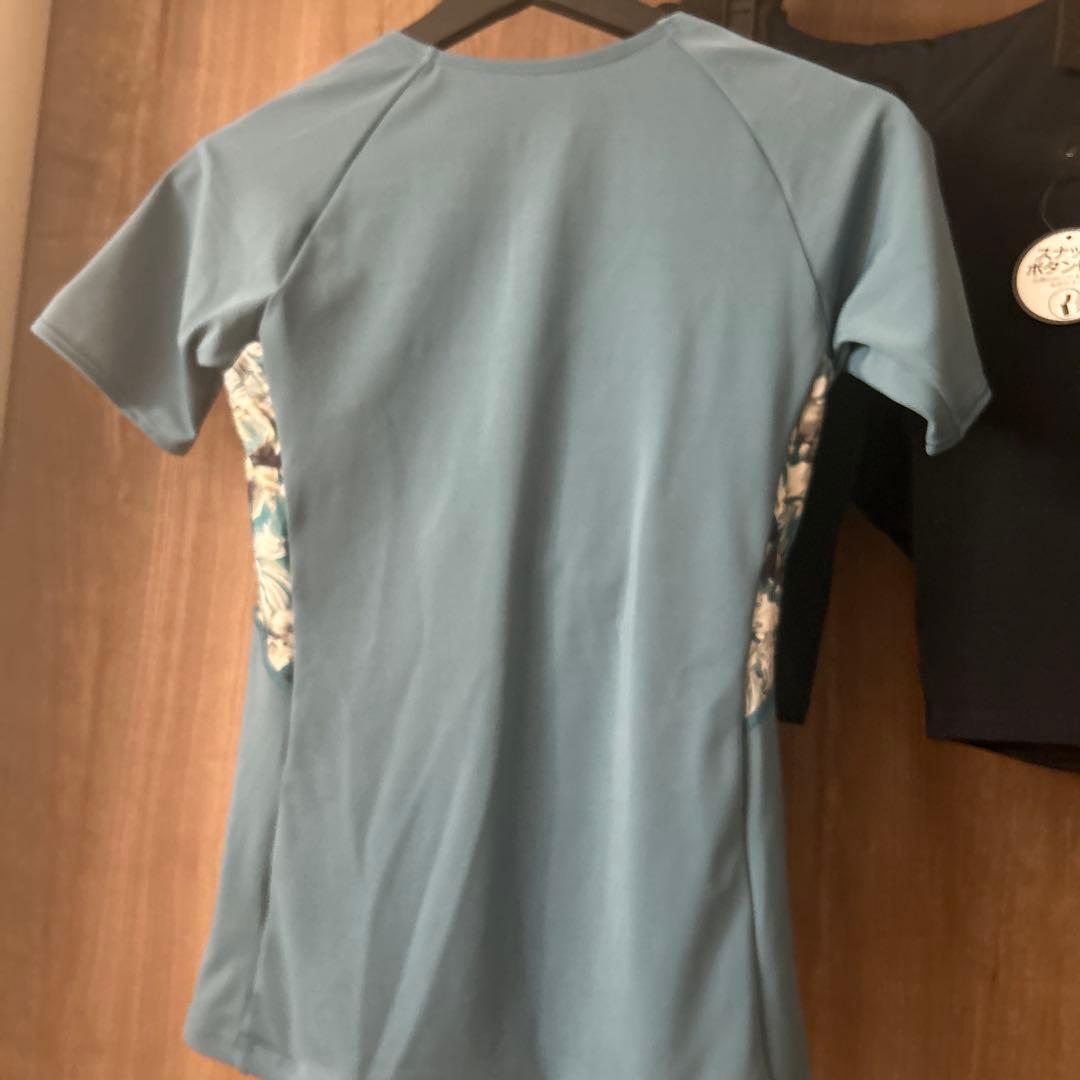 【kojikoji】ナイキ　フィットネス水着　袖付き　半袖　スパッツ