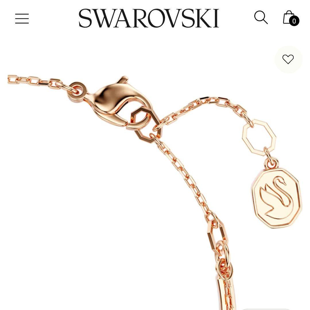 新品 箱付 SWAROVSKI Luna バングル スワロフスキー ブレスレット