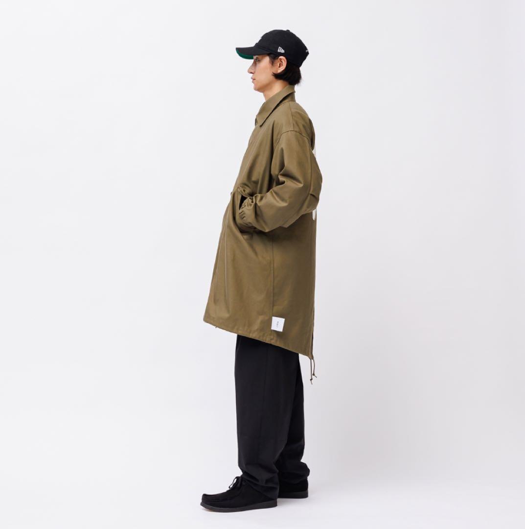 WTAPS ダブルタップス スモックコート ブラック M ブラック