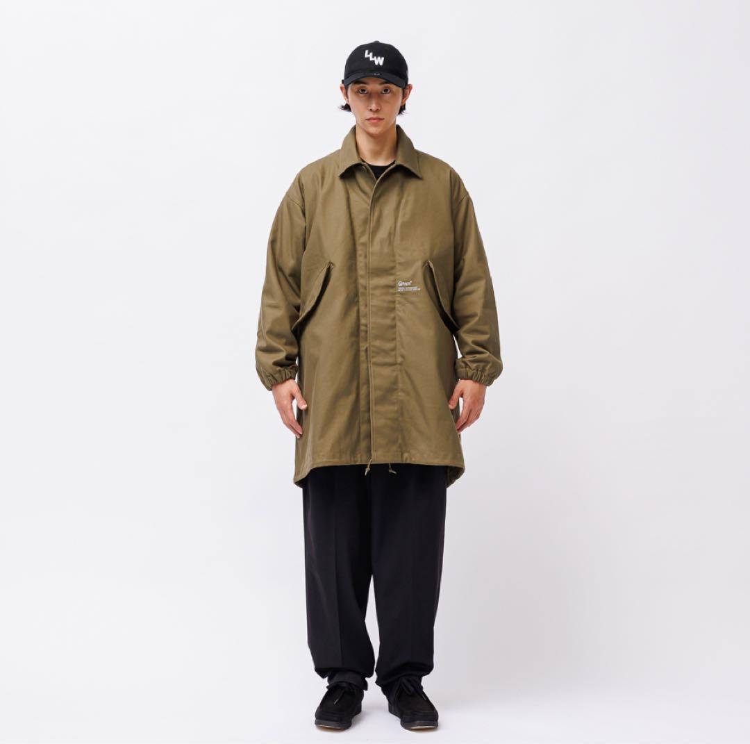 WTAPS ダブルタップス スモックコート ブラック M ブラック