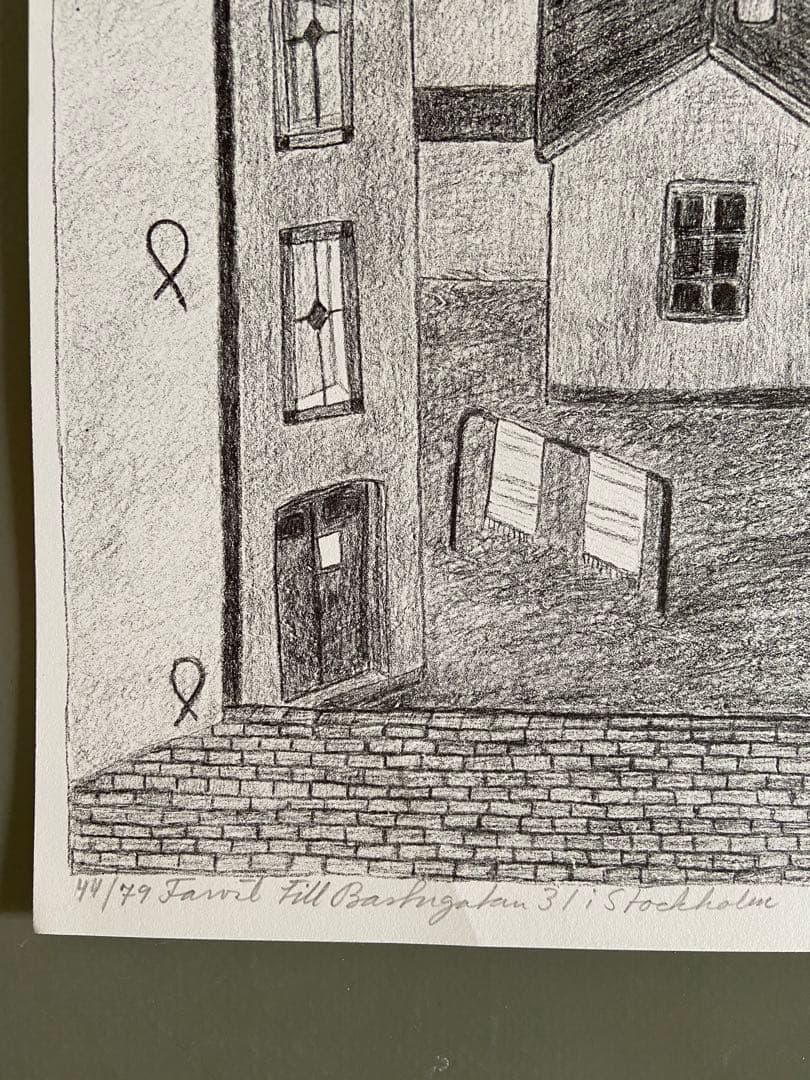 モナ・ヨハンソン Mona Johansson オリジナル リトグラフ アート