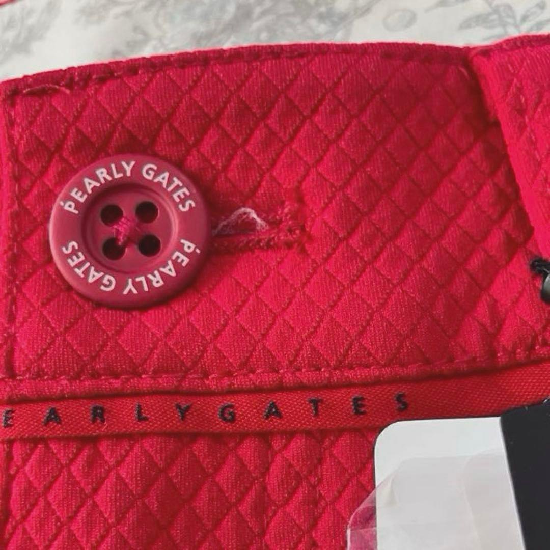 【タグ付新品】PEARLY GATES パンツ マゼンダピンク　レディース1