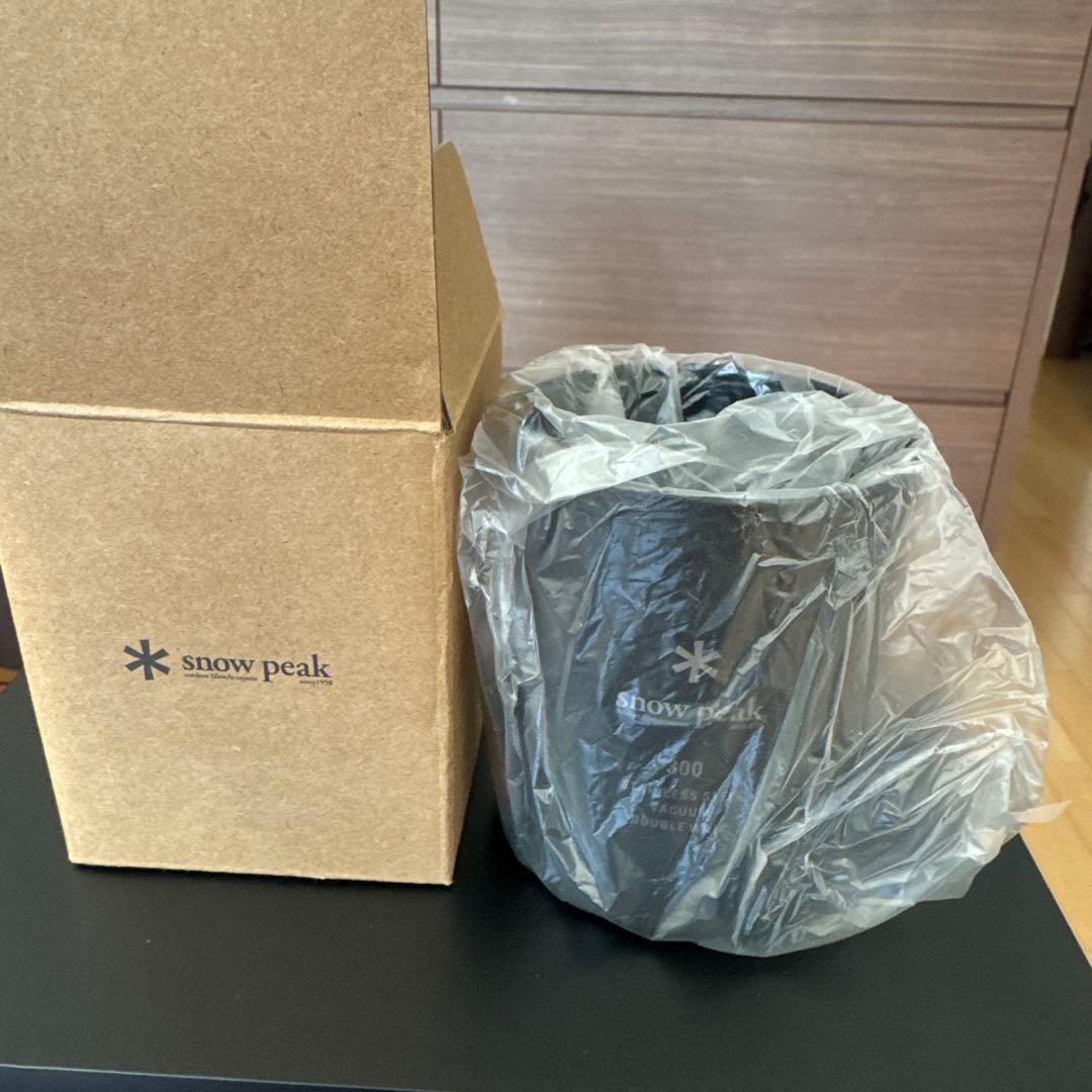 snowpeak 真空セラミックコートマグ300ブラック お詫びの品(非売品