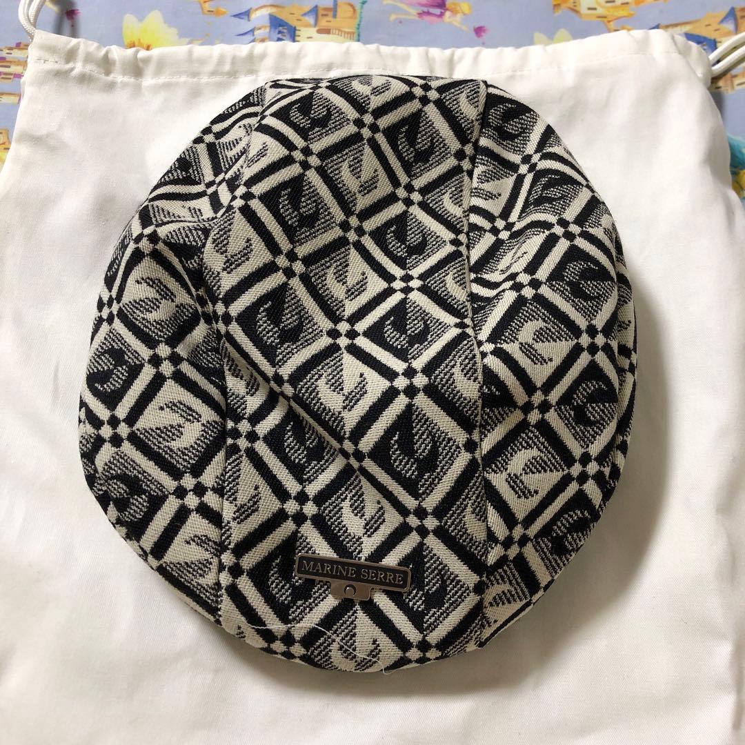 専用　新品Marine Serre Moon Diamond ジャカードベレー