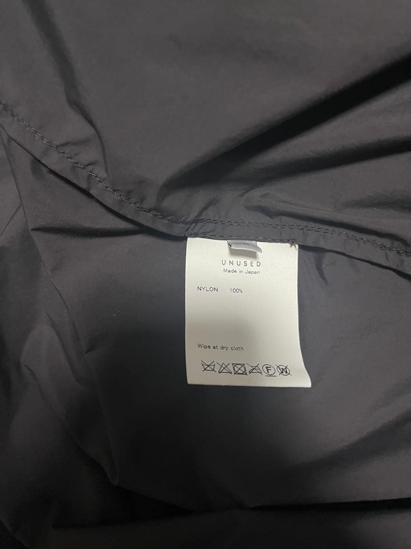 UNUSED (アンユーズド) Nylon Coat / US2163