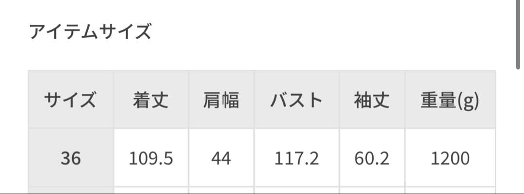 アダムエロペ　ウールボンディングロングコート ベージュ　36