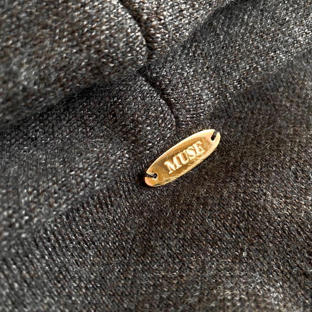 【美品✨】Deuxieme Classe MUSE スムースニットガウンコート