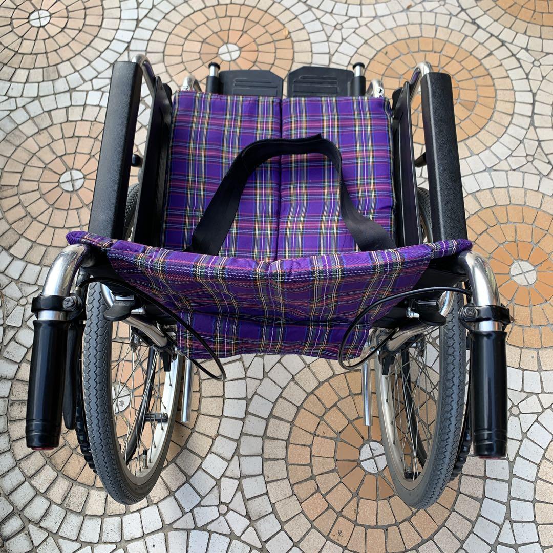 全国送料無料　KAWAMURA　簡易モジュール　多機能　自走・介助兼用　車椅子