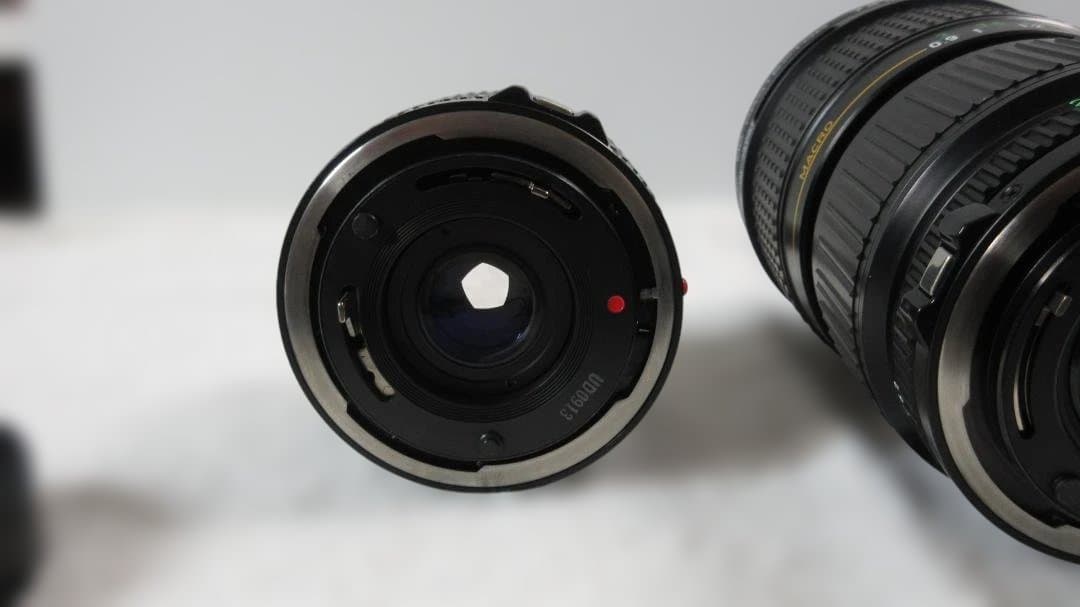 【極上】Canon N-FD 28-85/f:4.0 & 35/f:2.8レンズ