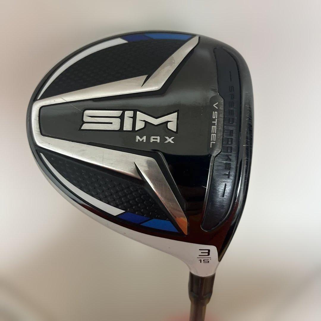 Taylormade SIM MAX フェアウェイウッド3W &レスキュー＃３