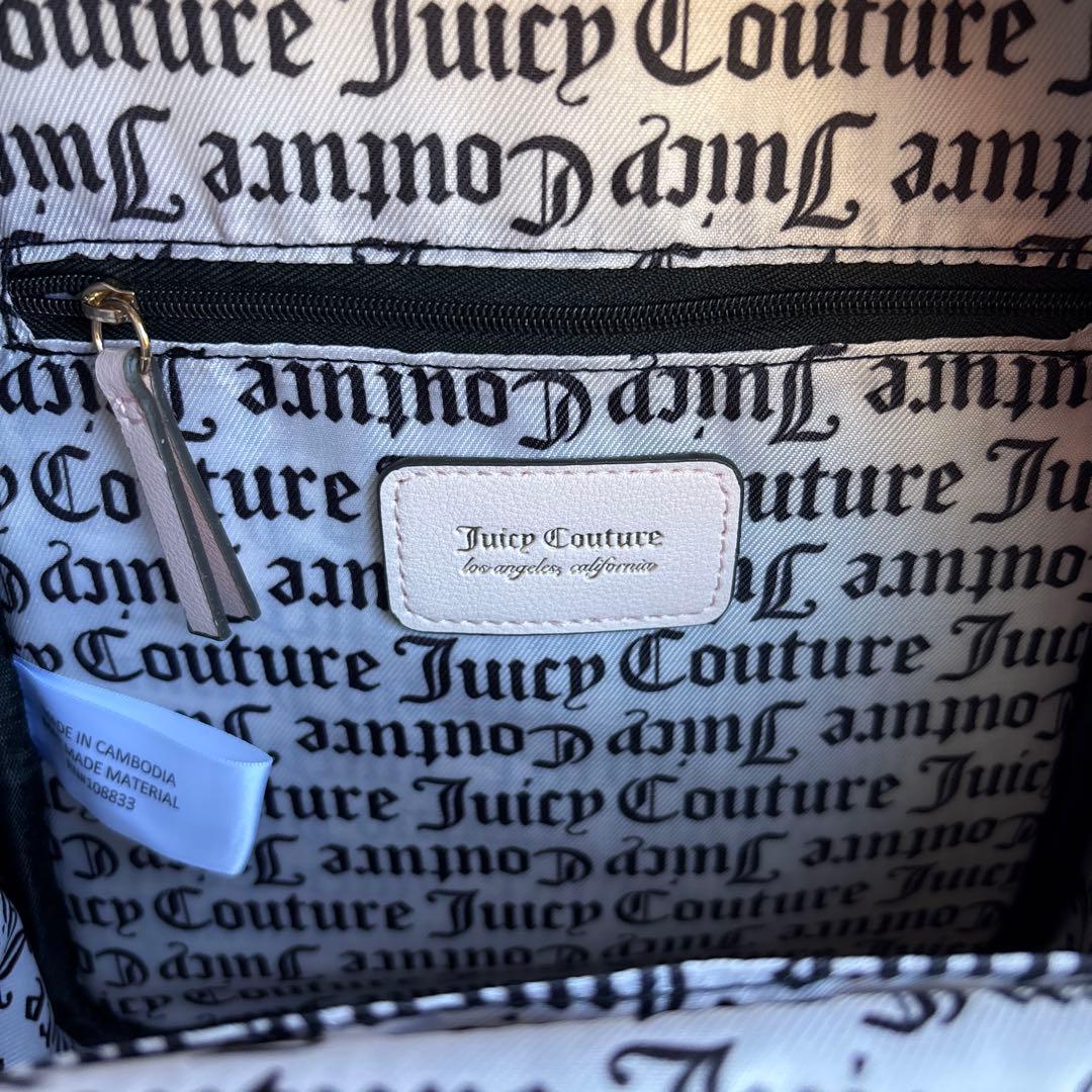 【新品未使用】ジューシークチュール♡リュック♡バックパック♡黒♡ベロア