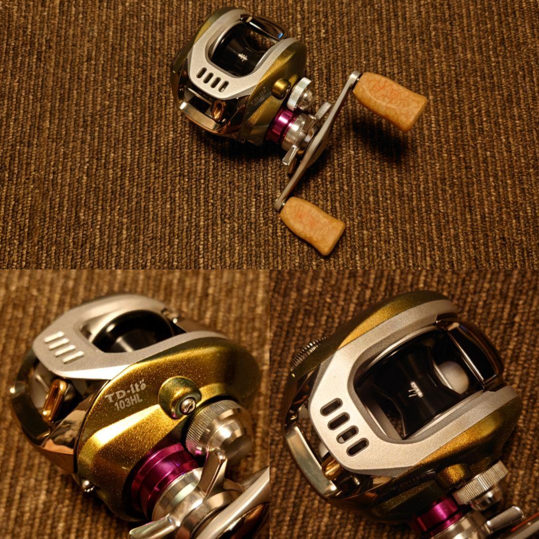 未使用メガバス x アイズファクトリー x ダイワTD-ito 103HLレフト