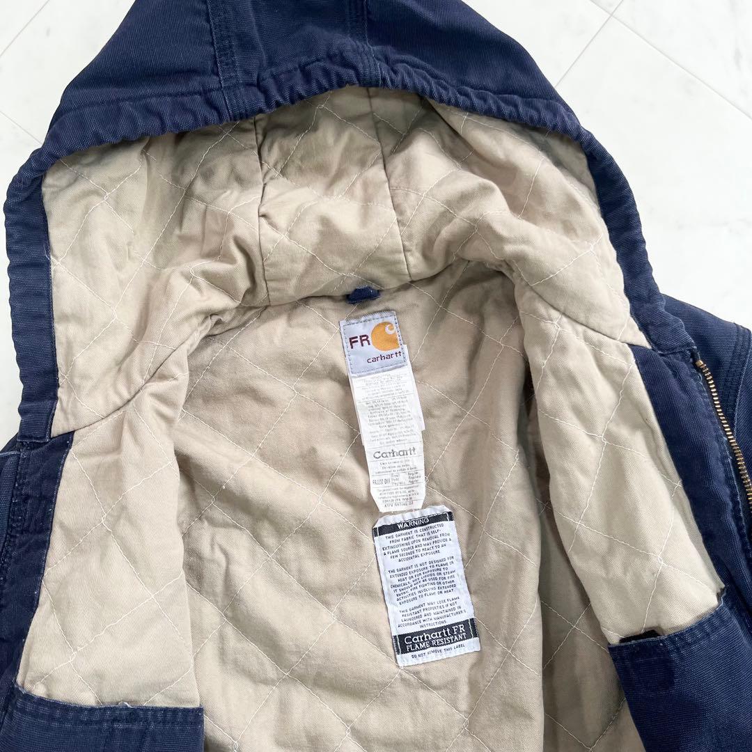 carhartt FR カーハット デトロイトジャケット USA製 ネイビー S