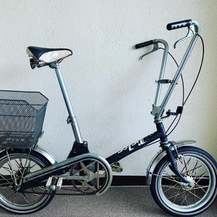 ミヤタ zigzag 70's 昭和レトロ折りたたみ 味わい抜群 近県配達込み