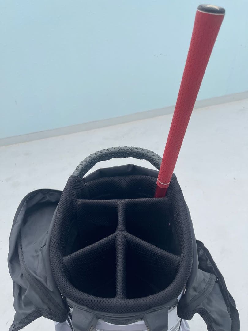 OAKLEY 迷彩柄 キャディバッグ グレー　スタンドタイプ　おまけ付き