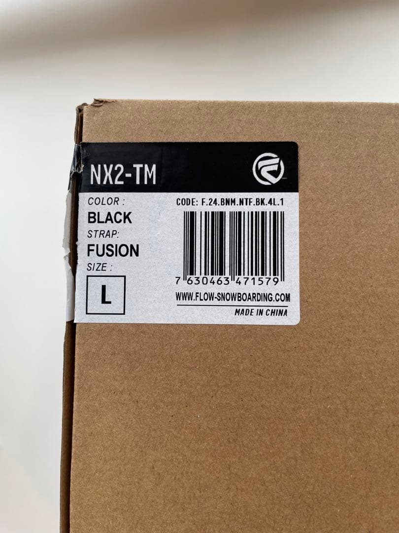 24 FLOW バインディング NX2-TM L FUSION 正規品 フロー