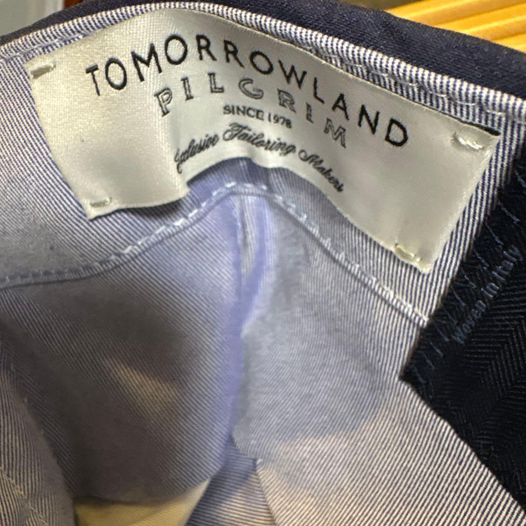 ゼニア　トラベラー　スラックス　ネイビー　46