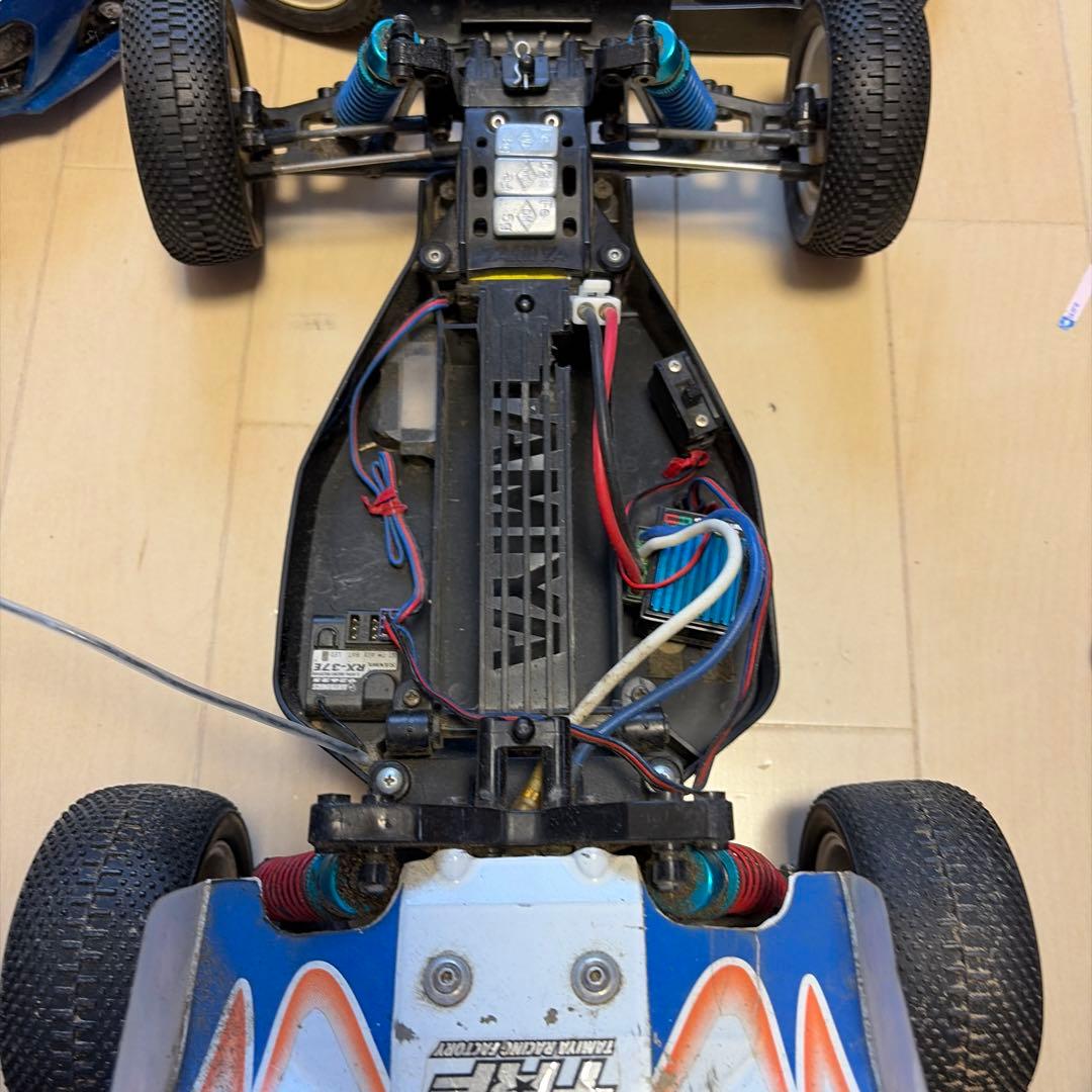 BRZRCカー オフロードラジコンまとめ売りジャンク扱いプロポ3個付き中古現状品