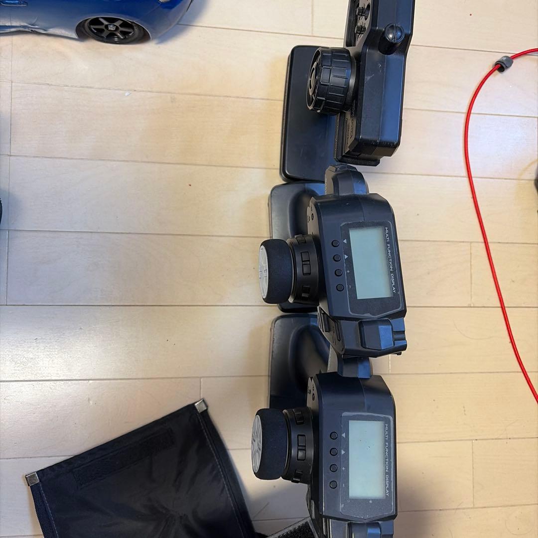 BRZRCカー オフロードラジコンまとめ売りジャンク扱いプロポ3個付き中古現状品