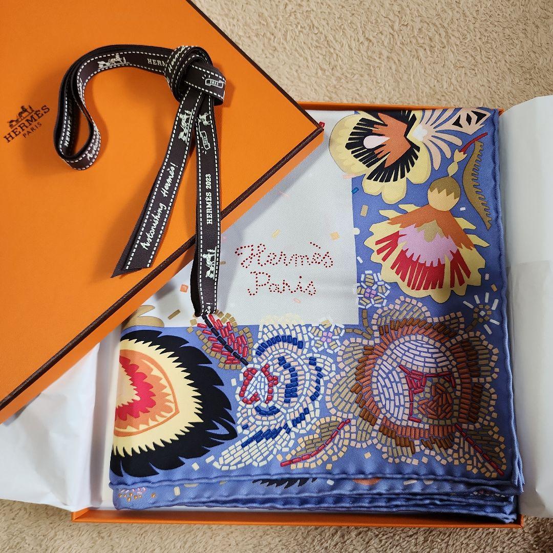 美品 box付【HERMES】カレ90 COSTUME DE FETE エルメス