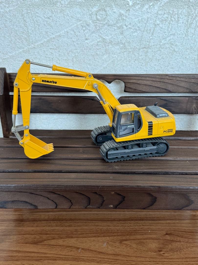 KOBELCO模型 ロングアーム解体機3台他 重機模型9台 合計12台セット