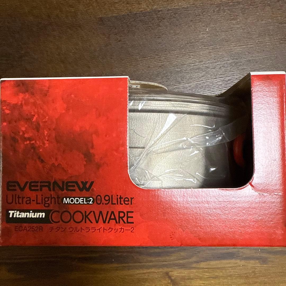 エバニュー Evernew チタンウルトラライトクッカー2 0.9L
