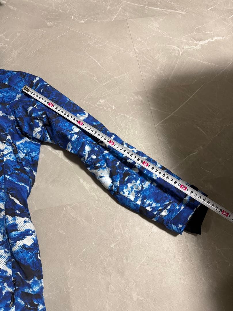 phenix スキーウェア 迷彩柄 青/オレンジ