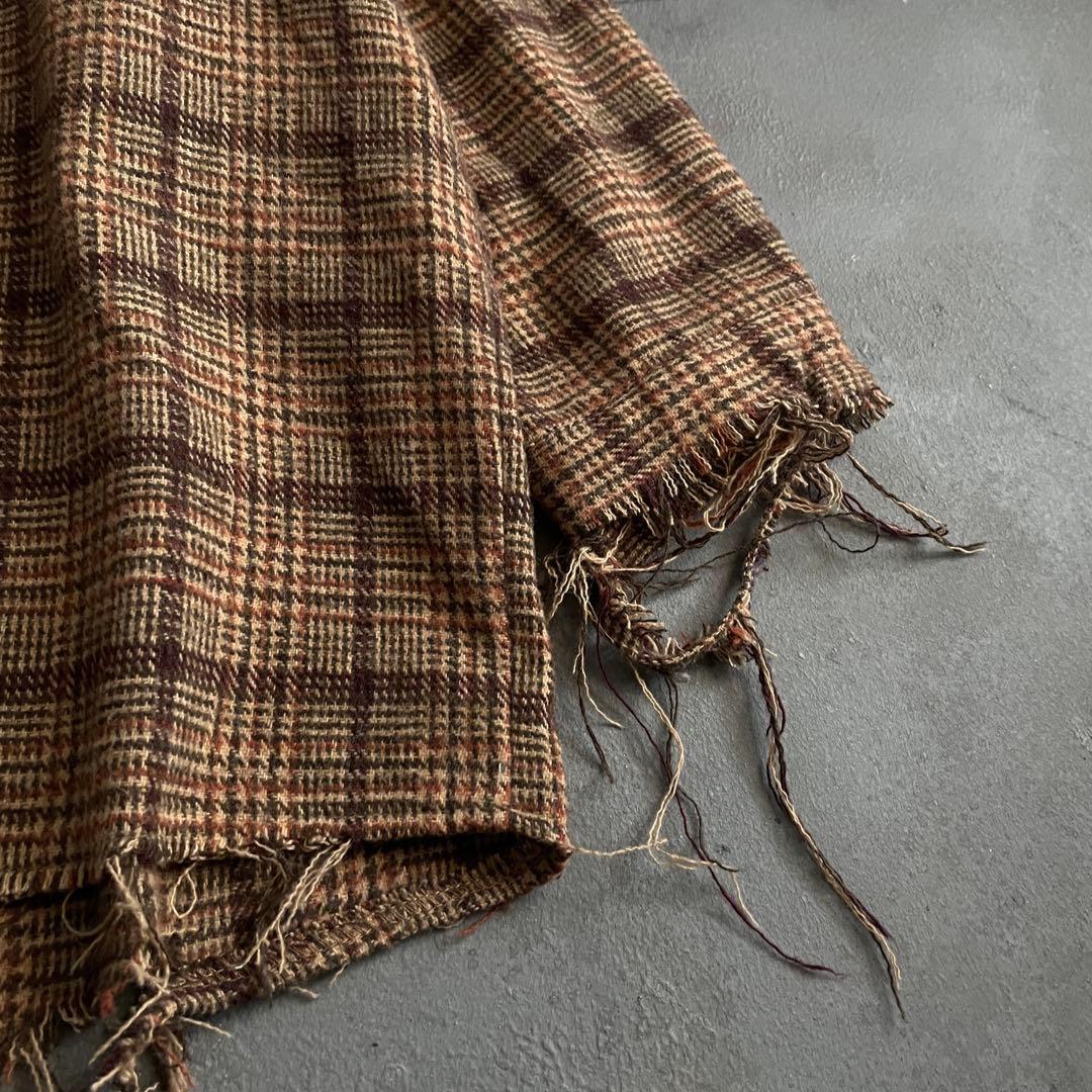 90's grunge “XL“boro flannel shirt