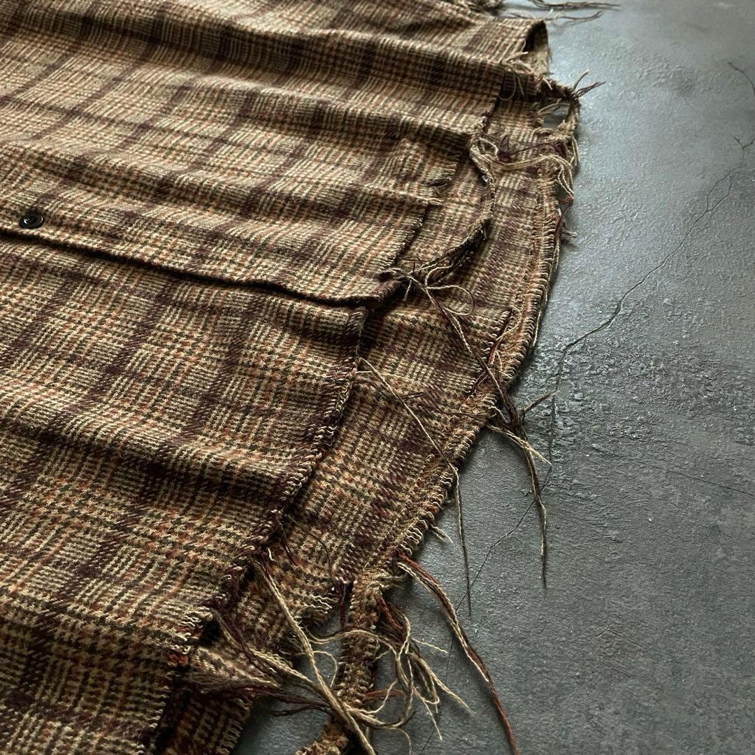 90's grunge “XL“boro flannel shirt