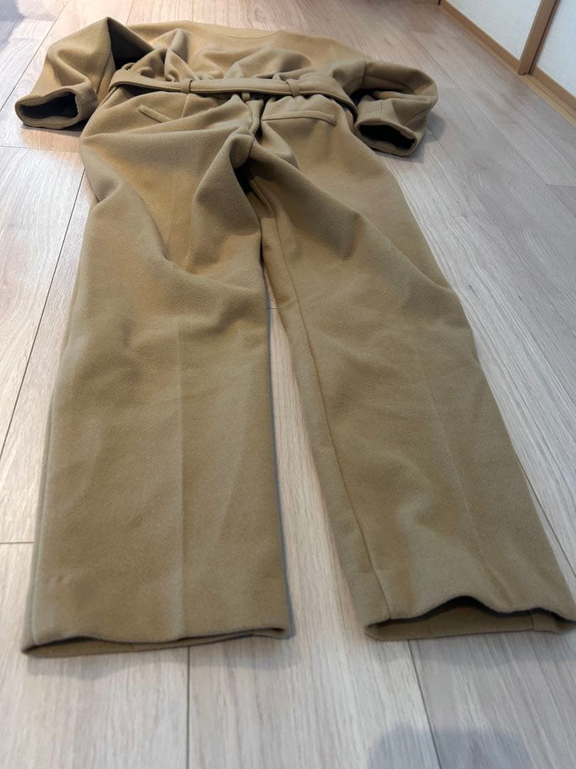 seventenウールライクオールインワン(キャメル) オールインワン