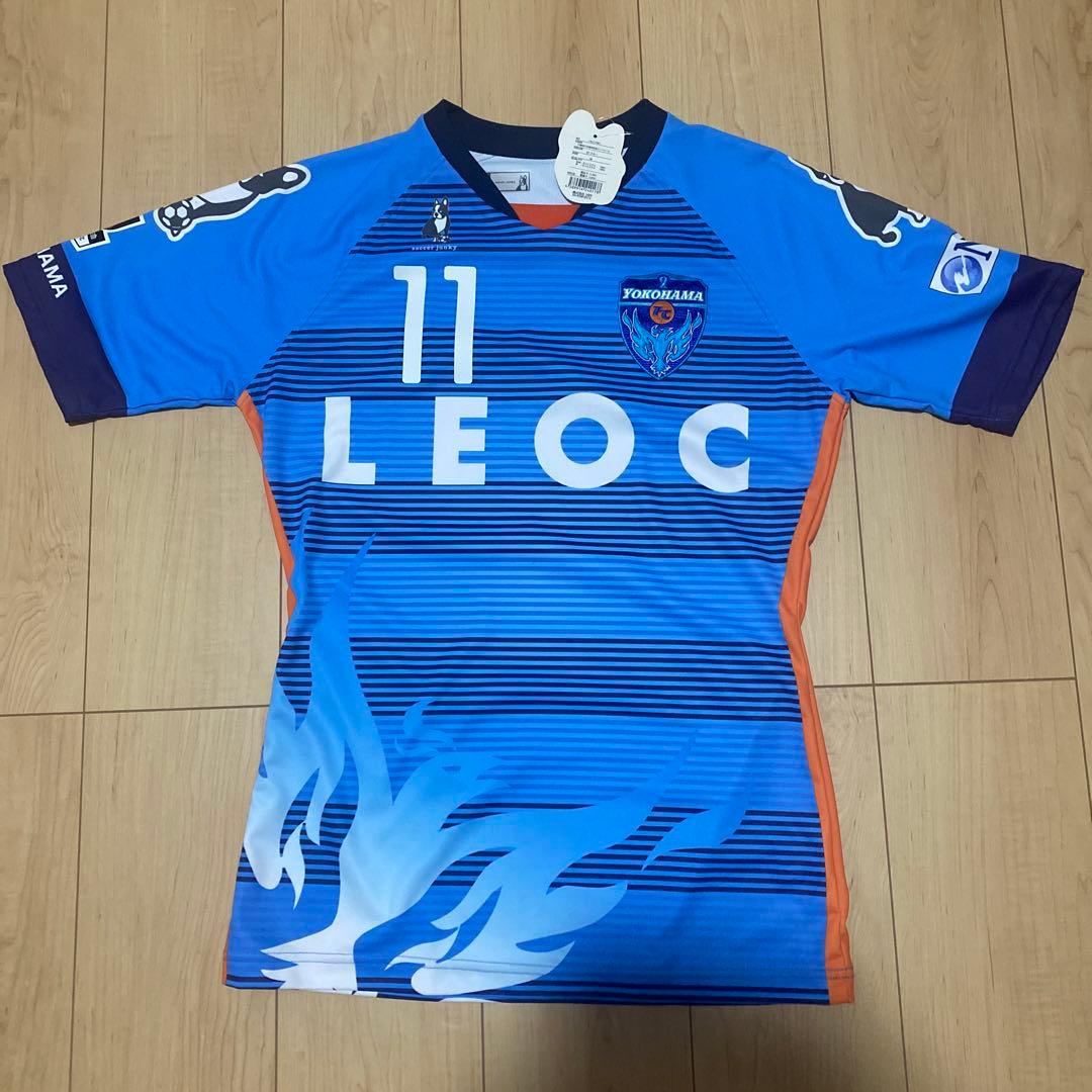 横浜FC#11KAZU選手モデル 長袖ユニフォーム 横浜FC 限定レアユニ 三浦