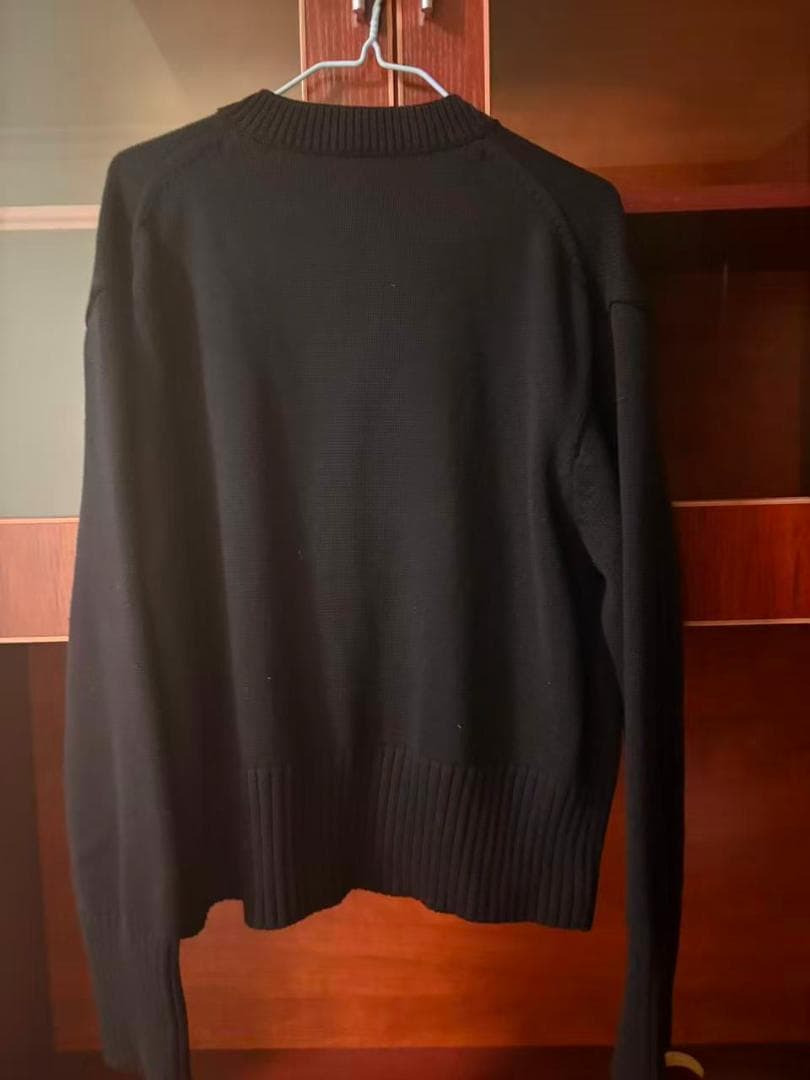 即日発送 Taiga Takahashi ブラック ニットカーディガン 42