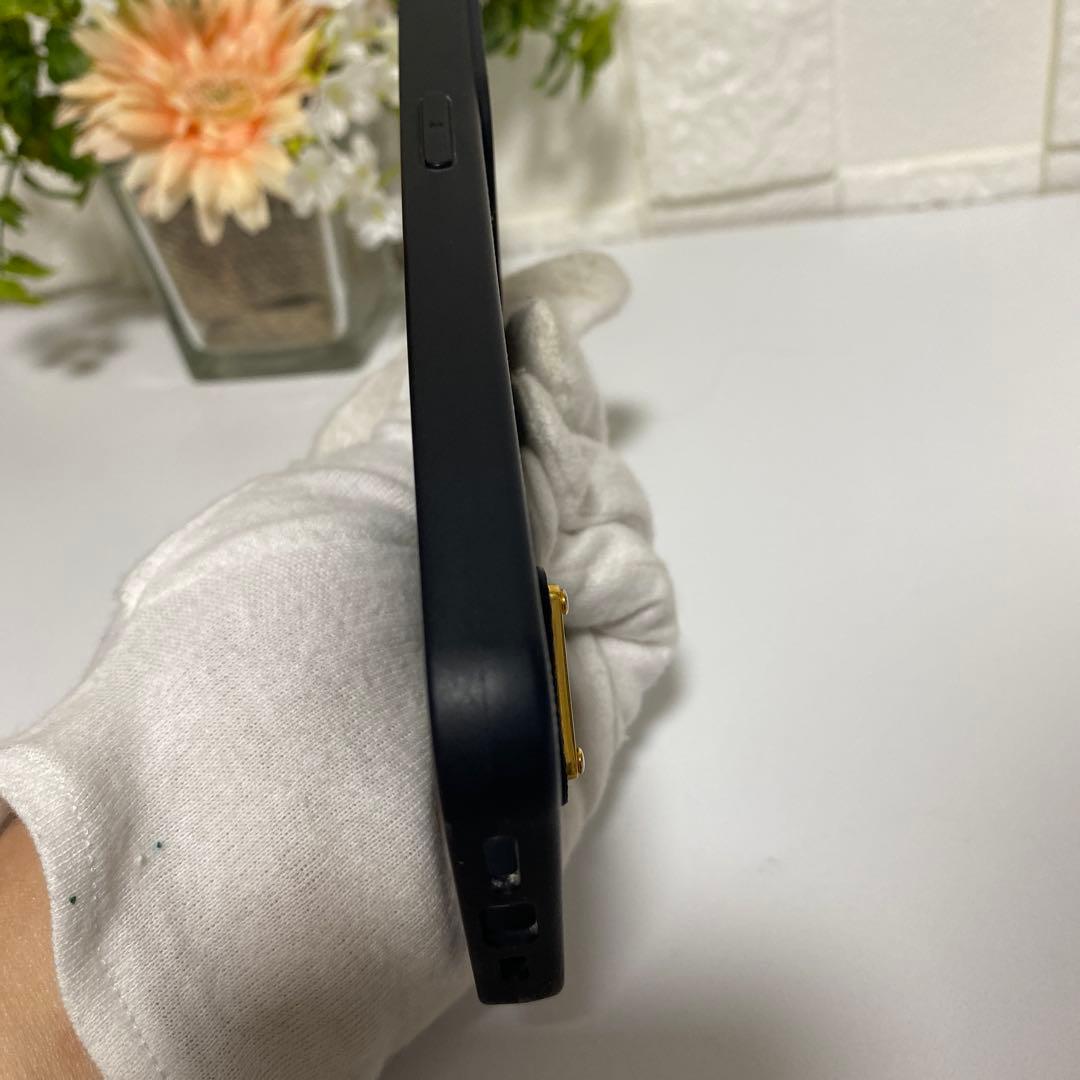 良品 PRADA iPhone13pro 黒 トライアングル ケース 付属品有り