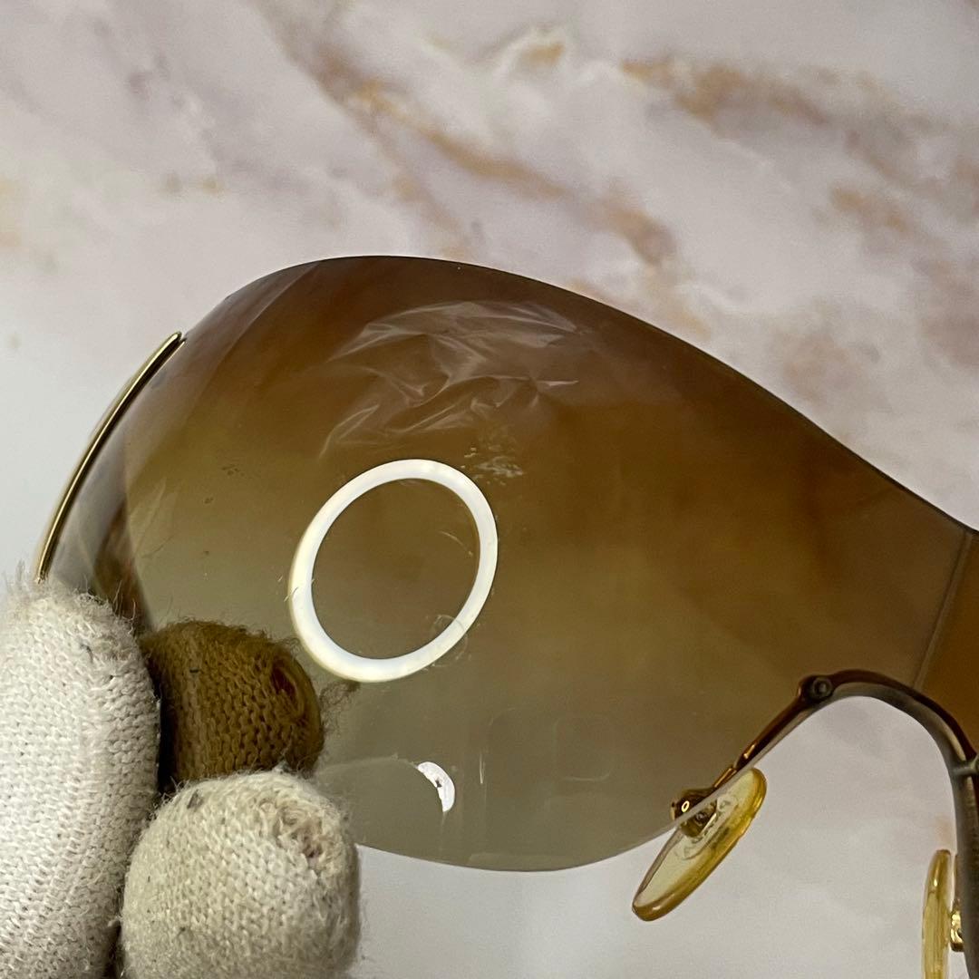 PRADA プラダ フルフレーム Y2K シールド モード サングラス レア