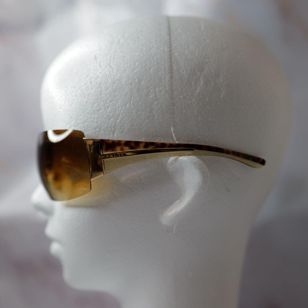 PRADA プラダ フルフレーム Y2K シールド モード サングラス レア