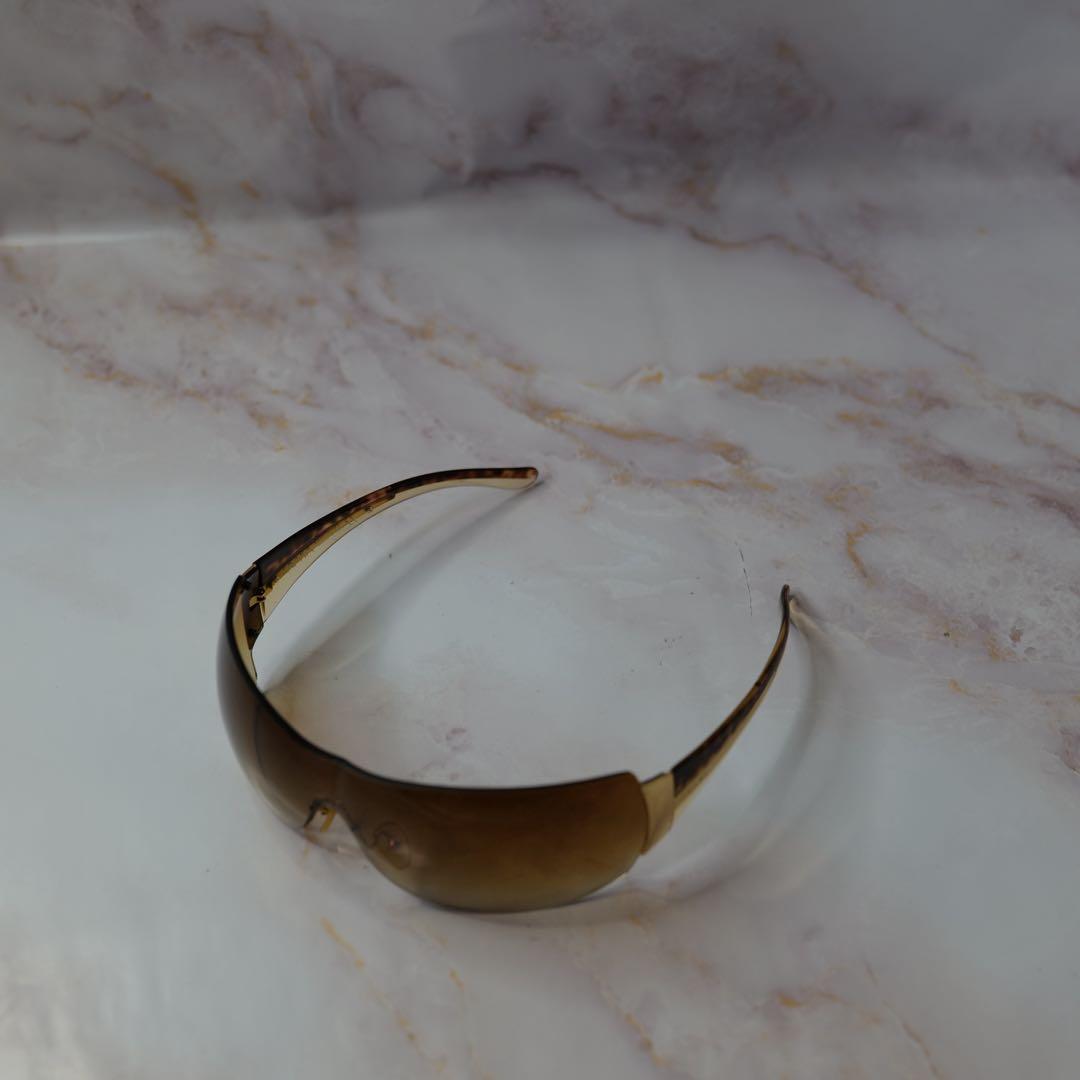 PRADA プラダ フルフレーム Y2K シールド モード サングラス レア