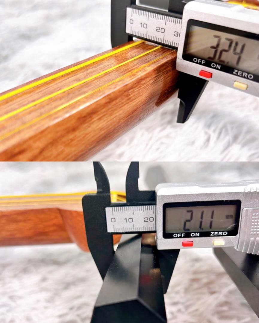 【良品】津軽三味線　花梨　太棹　　東さわり付　皮やぶれなし