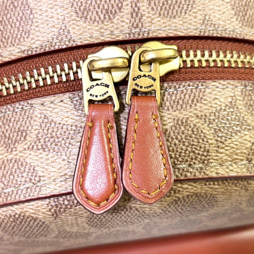 COACH コーチ シグネチャー リュック ターンロック キャンバス