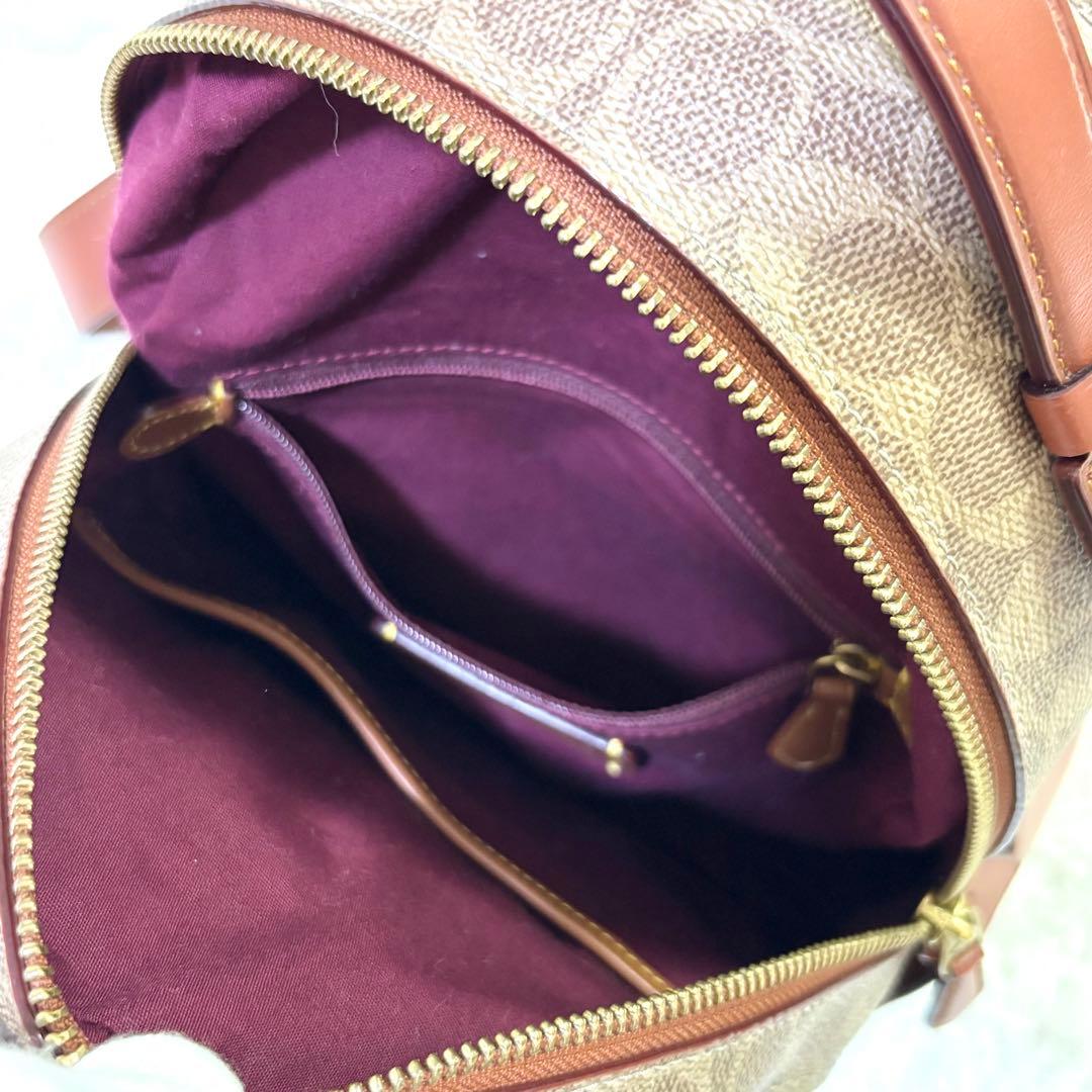 COACH コーチ シグネチャー リュック ターンロック キャンバス