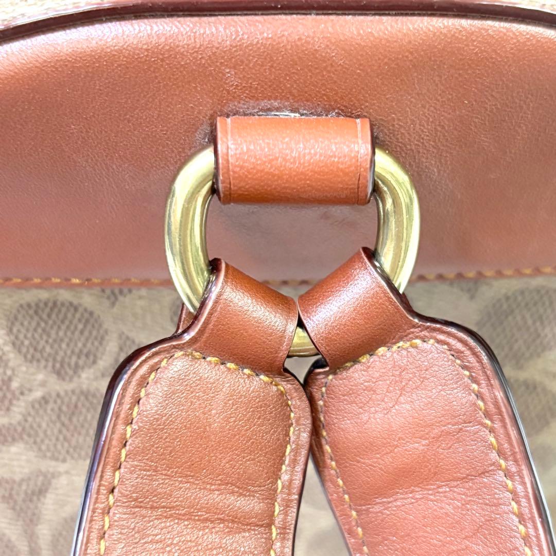 COACH コーチ シグネチャー リュック ターンロック キャンバス