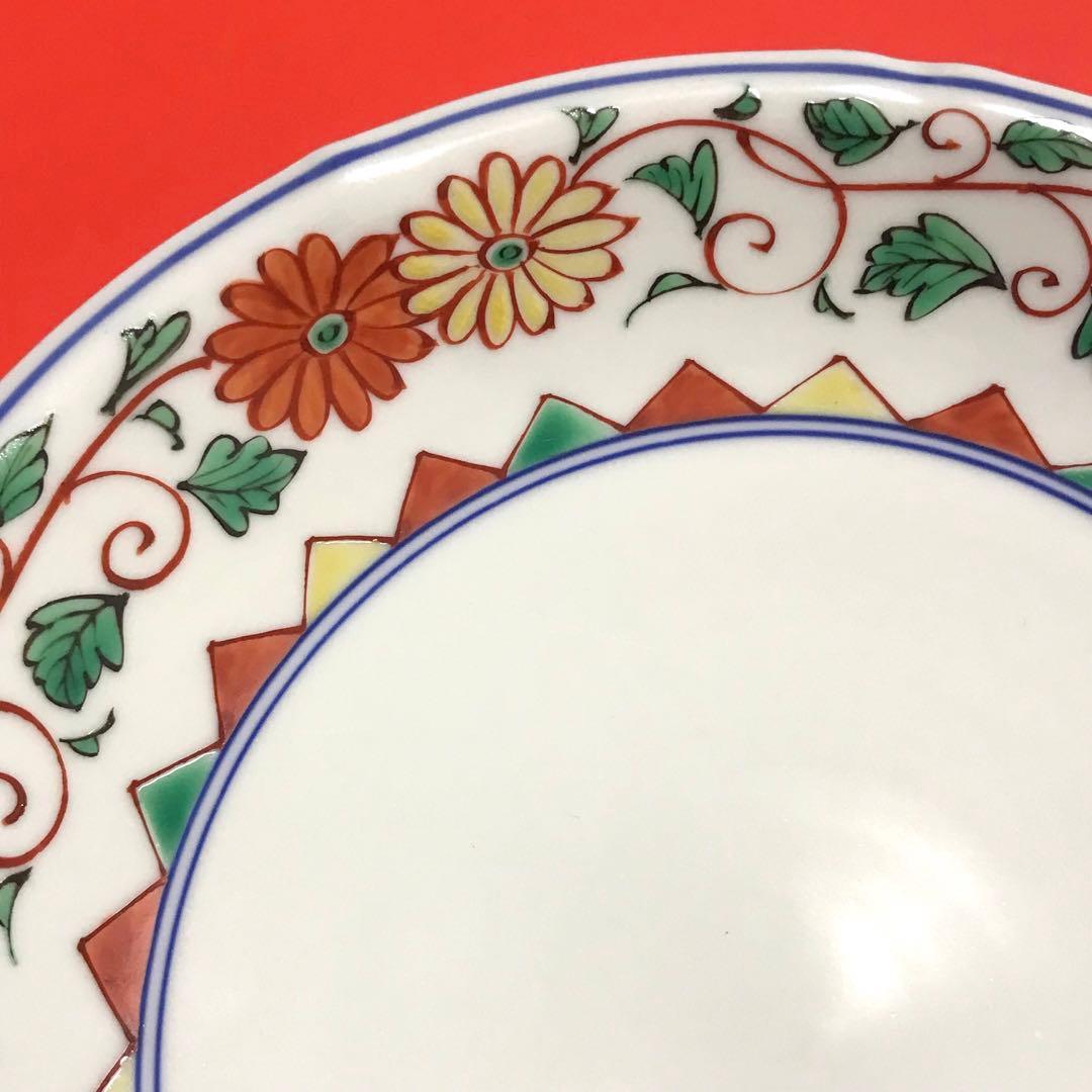 未使用保管品✨京焼 清水焼 高野 昭阿弥作 色絵花唐草紋