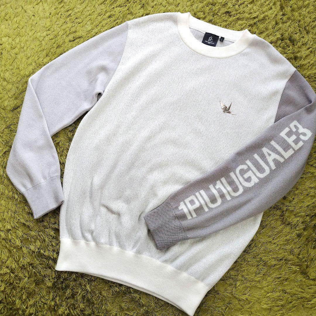 【美品】ウノピゥウノウグァーレトレ ゴルフ ニット 1PIU1UGUALE3 2025aw #1piu1uguale3golf #1piu1uguale3 #ゴルフウェア #golf #ウノ