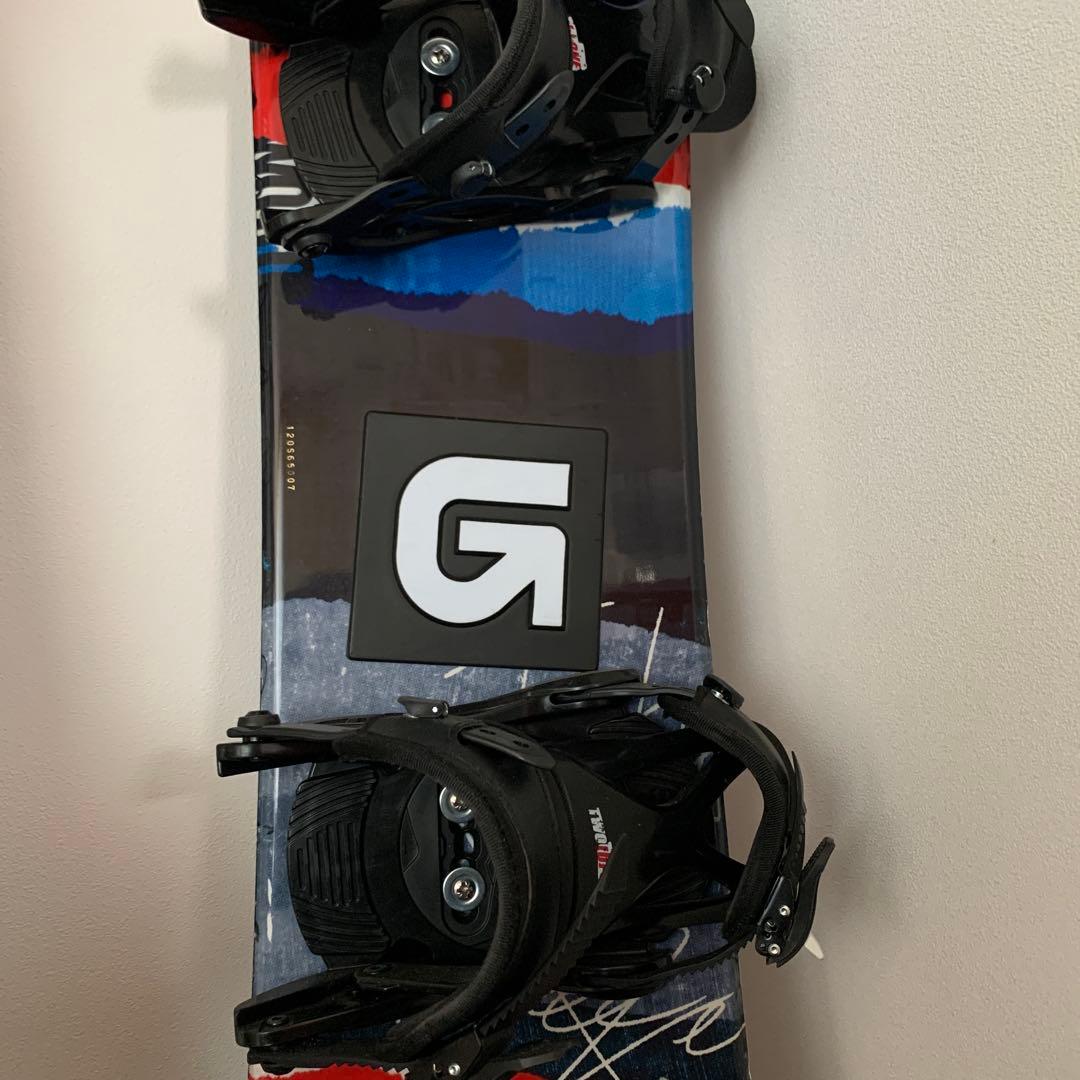 TWO b ONE Breeze JR 120 スノーボード　３点セット