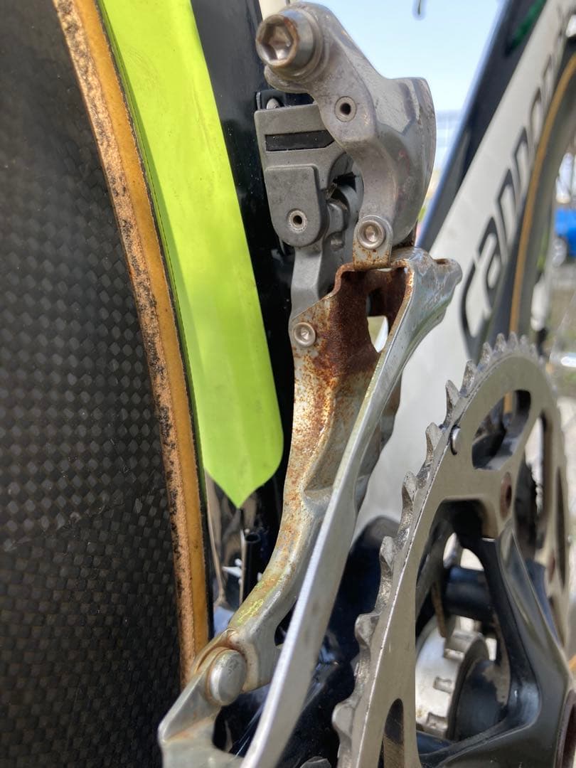 【ジャンク扱い】キャノンデール　スライス　650C フレーム　その他