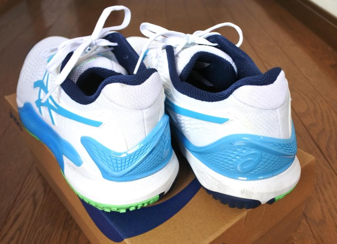 アシックス　GEL-RESOLUTION9　OC 27.5cm WIDE W/B